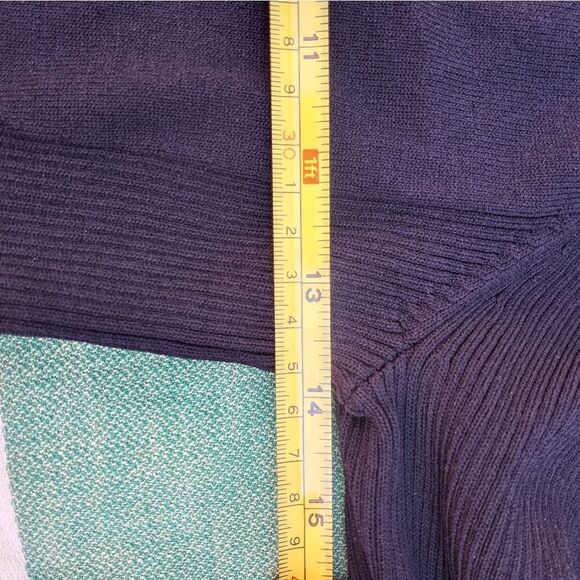 l.a.Hearts S Black Longsleeves Cropp Knit Button Up Women's Top Cardigan - Picture 3 of 9